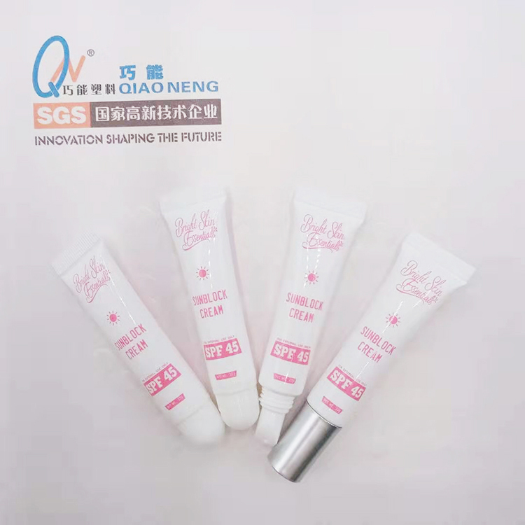 10ml white lip gloss cosmetic tubes