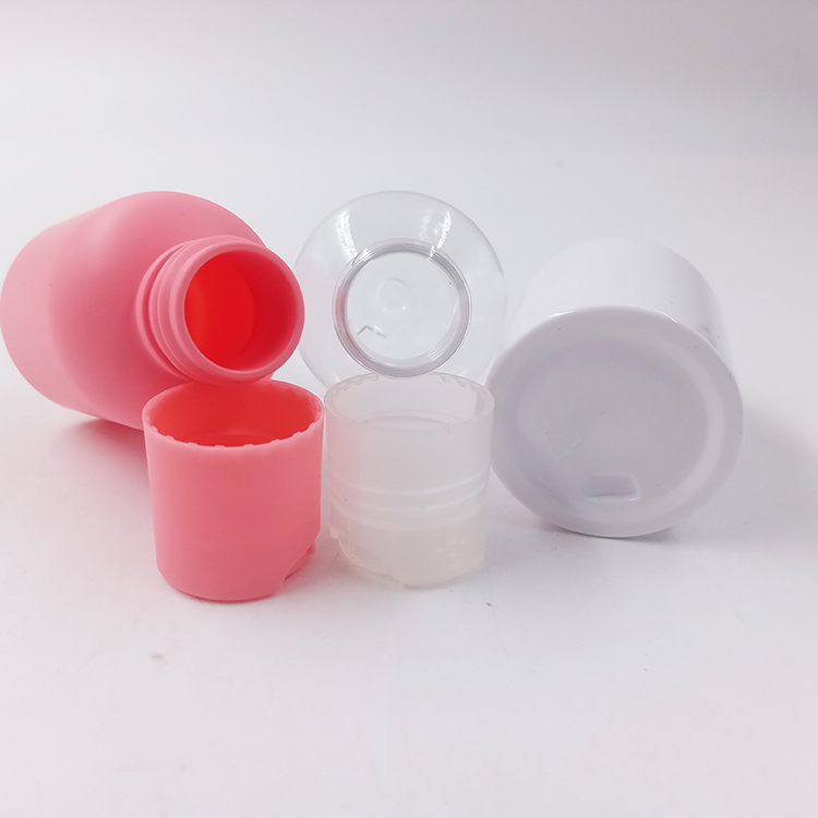 Pink Frosted Toner Bottles