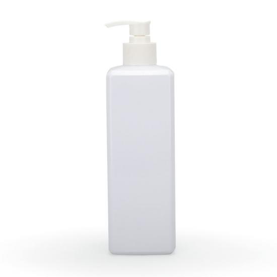 500ml plastic packaging bottle for daily necessities such as face wash shampoo ,body wash simple and fresh style