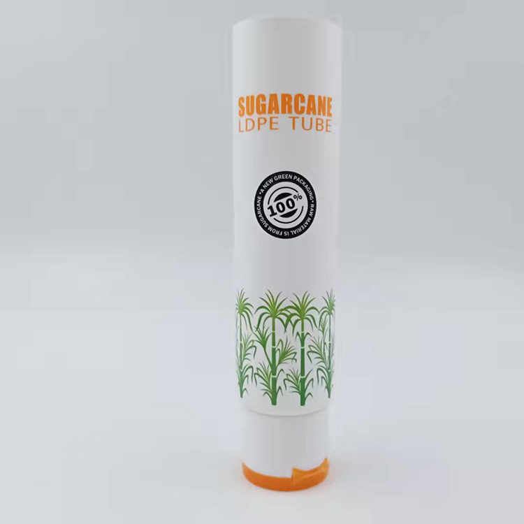 Embalagem Verde Sustentável ——— Tubo Cosmético de Cana de Açúcar